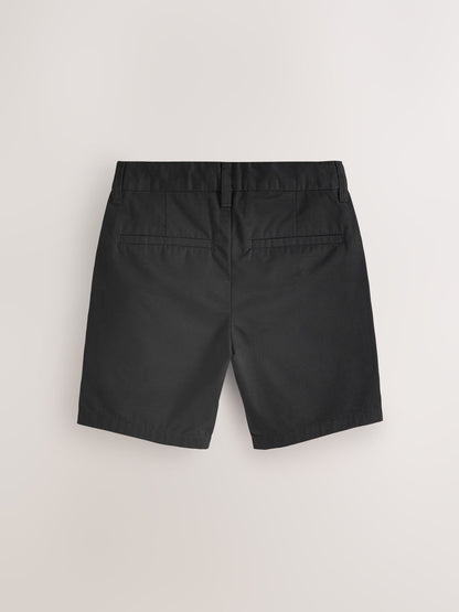 Dsiney Kidz - Black Regular Fit Chino Shorts (3-16yrs) image 2