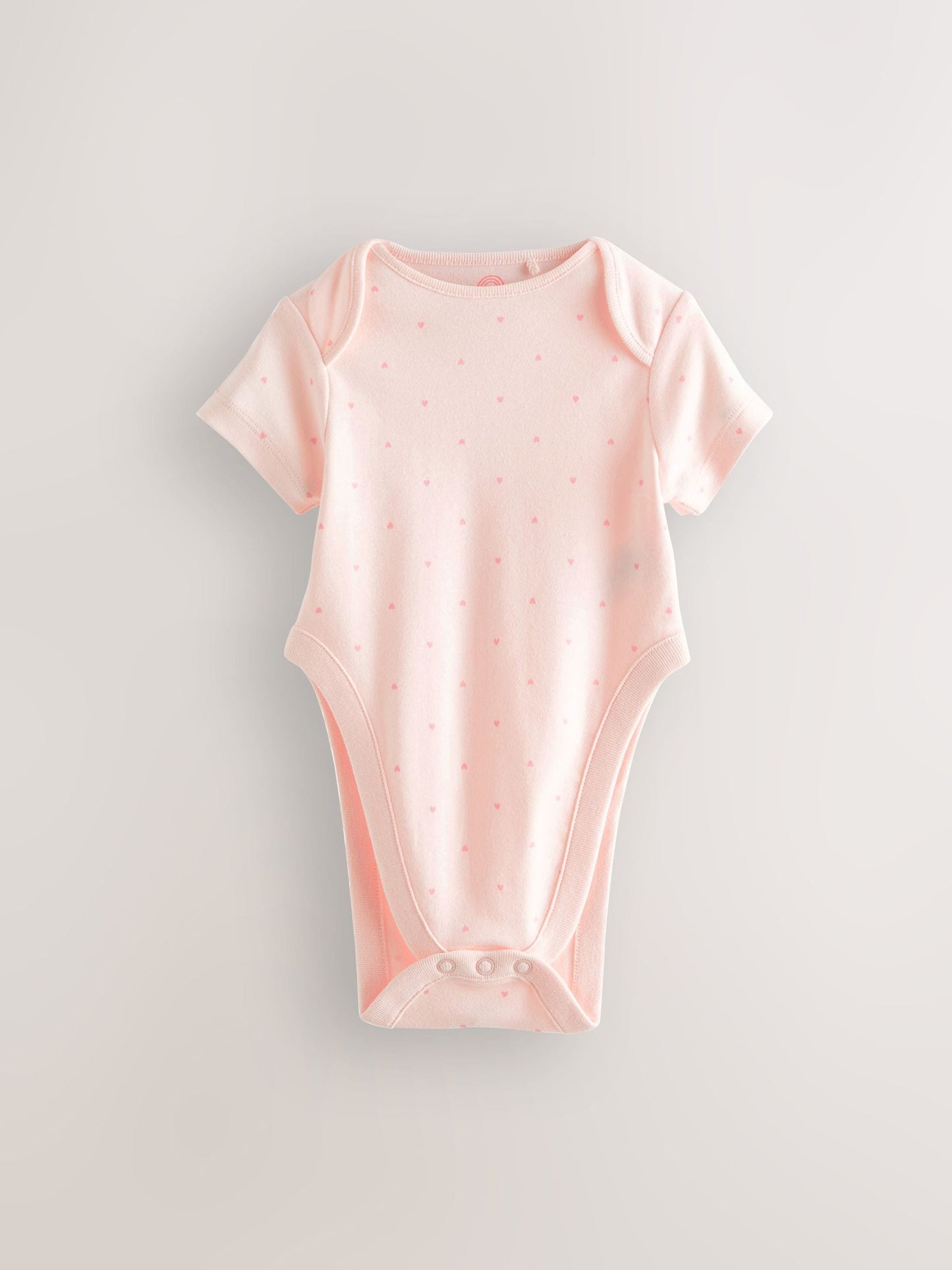 Pink 3 Pack Hip Dysplasia Short Sleeve Baby Bodysuits image 3
