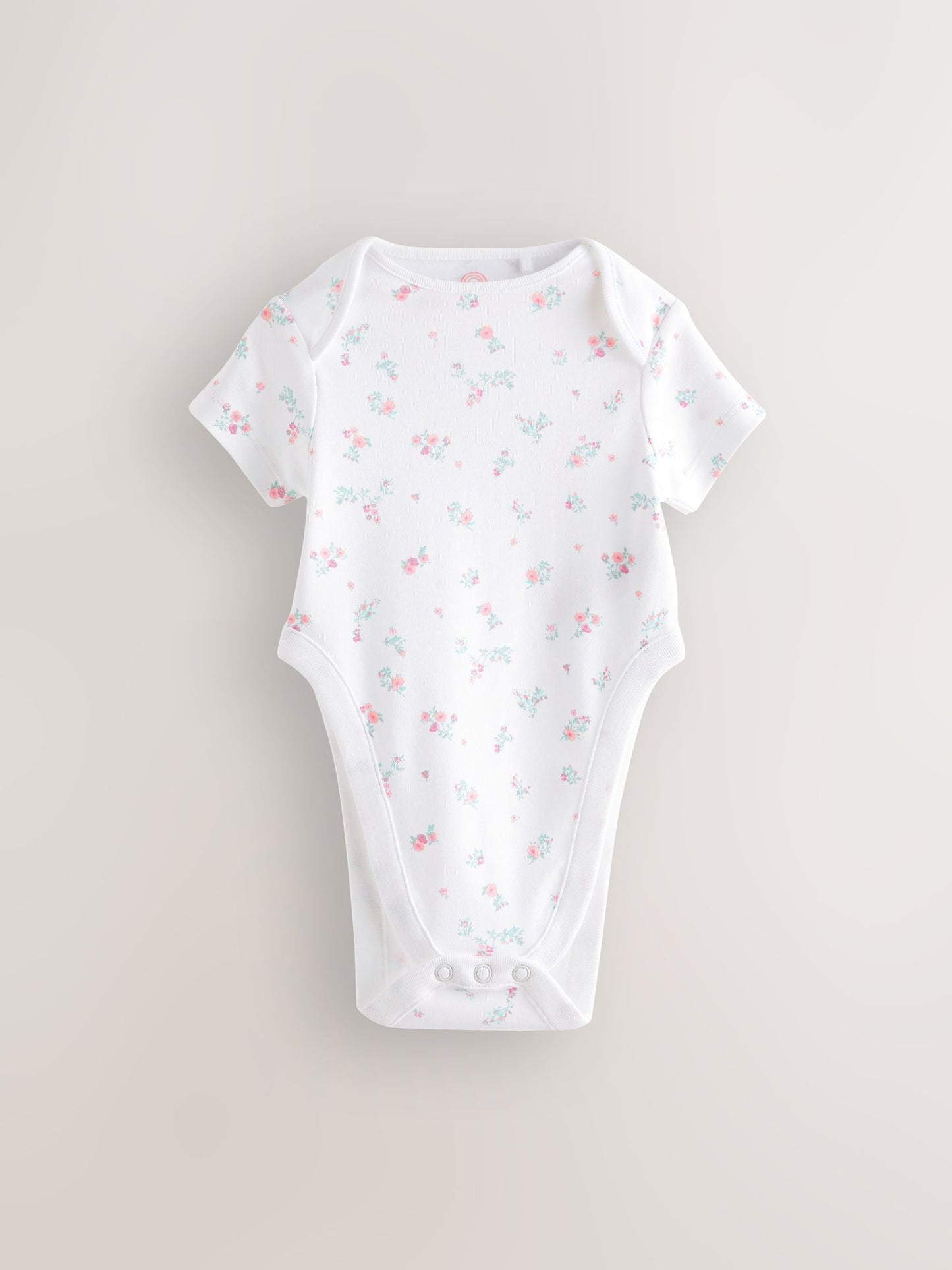 Pink 3 Pack Hip Dysplasia Short Sleeve Baby Bodysuits image 5