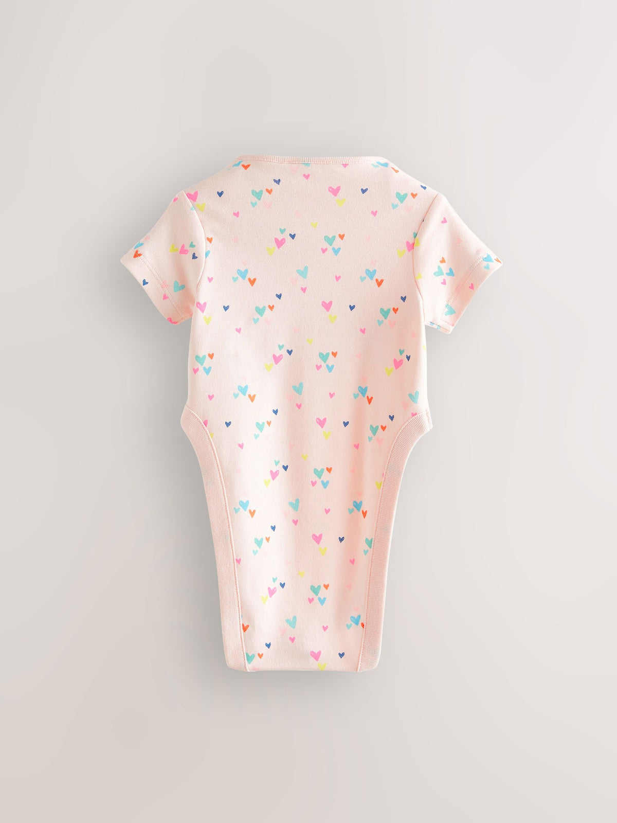 Dsiney Kidz - Pink 3 Pack Hip Dysplasia Short Sleeve Baby Bodysuits image 6