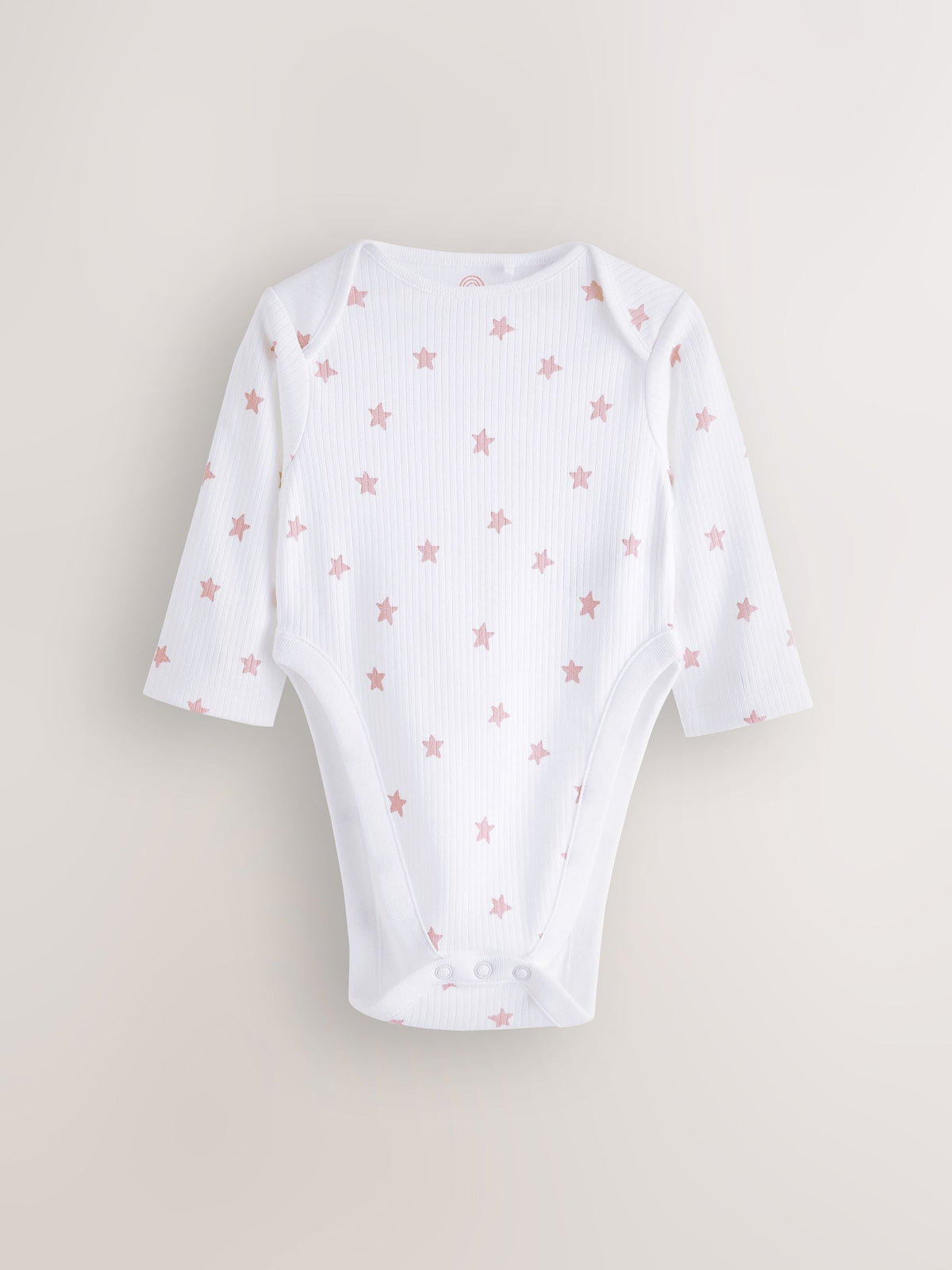 Dsiney Kidz - Pink 3 Pack Hip Dysplasia Long Sleeve Baby Bodysuits image 3