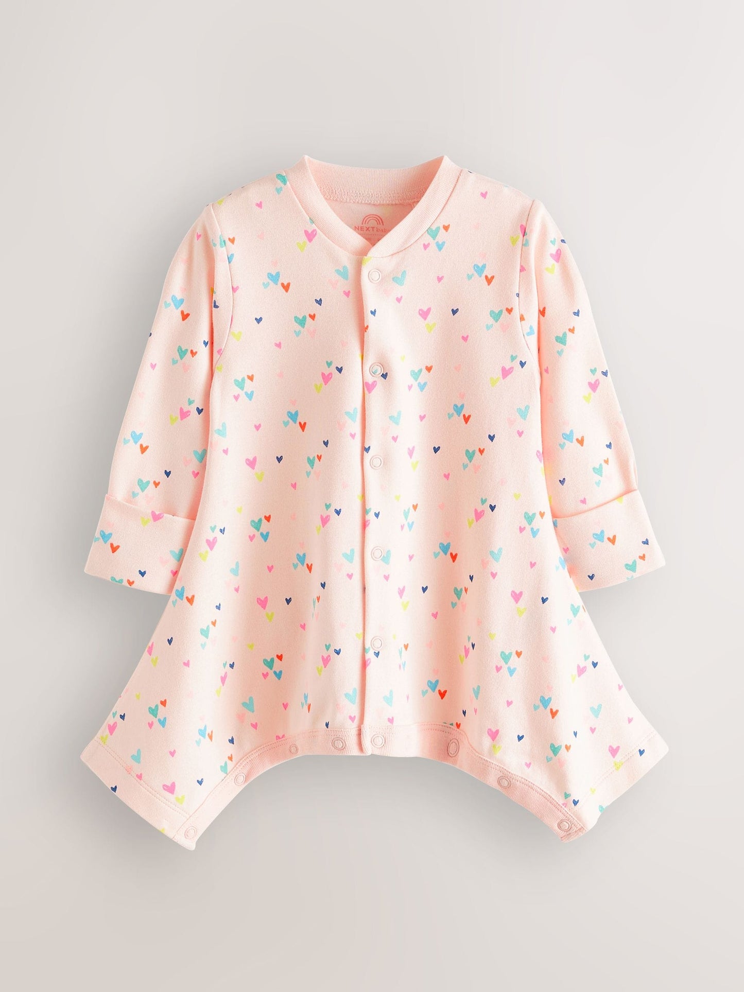 Pink 3 Pack Hip Dysplasia Baby Sleepsuits (0-3yrs) image 5
