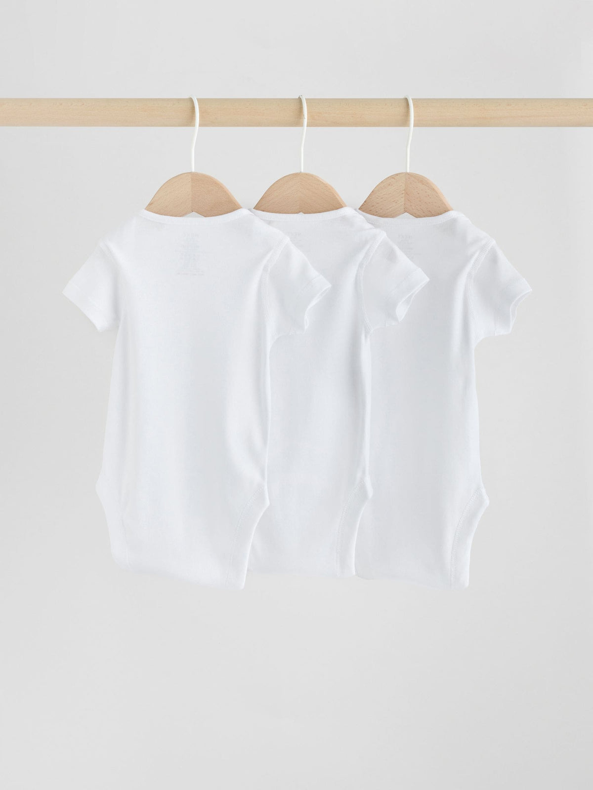 Dsiney Kidz - White Kind To Skin Baby Bodysuits 3 Pack image 3