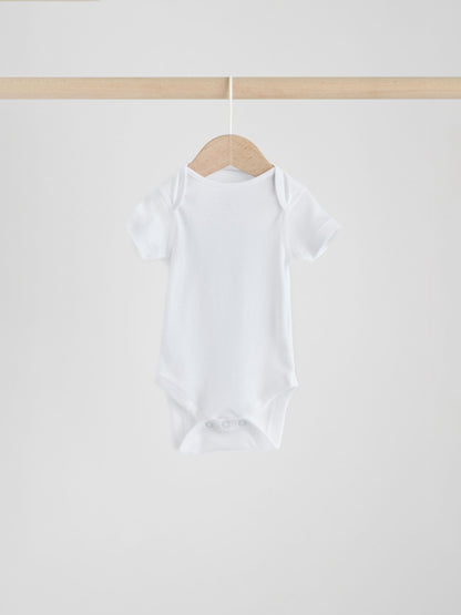 White Kind To Skin Baby Bodysuits 3 Pack image 4