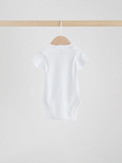 White Kind To Skin Baby Bodysuits 3 Pack image 5