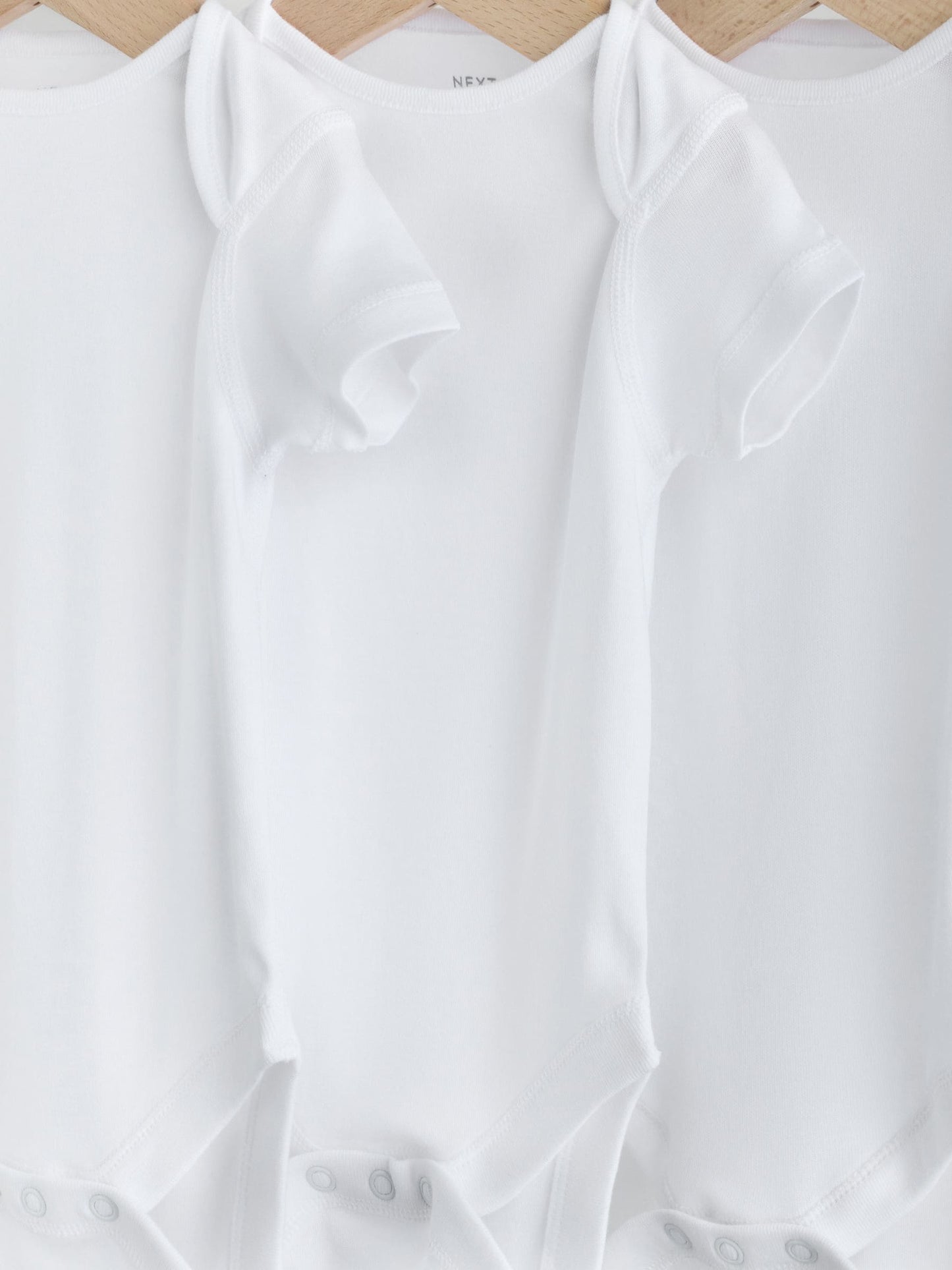 White Kind To Skin Baby Bodysuits 3 Pack image 6