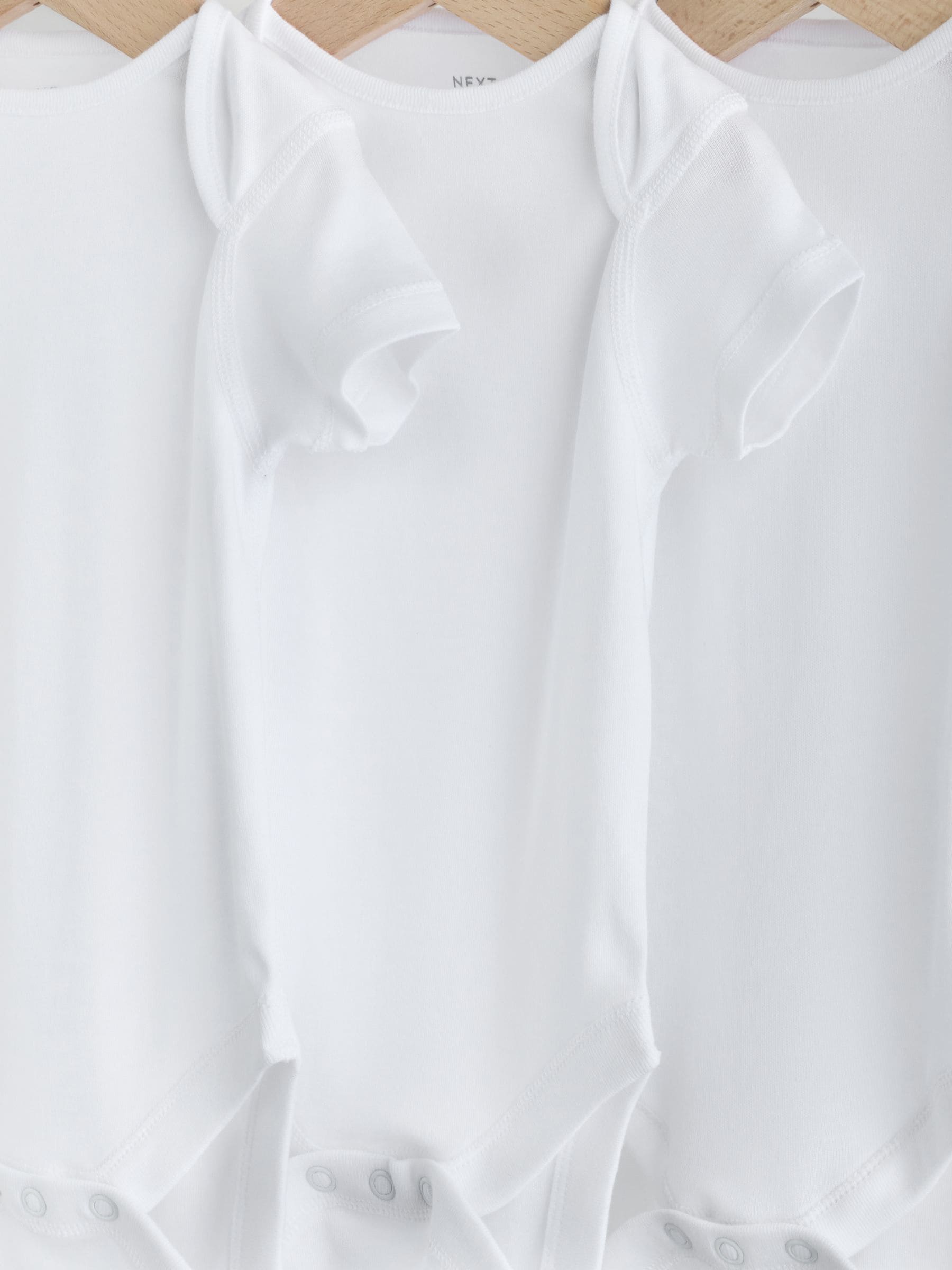 White Kind To Skin Baby Bodysuits 3 Pack image 6