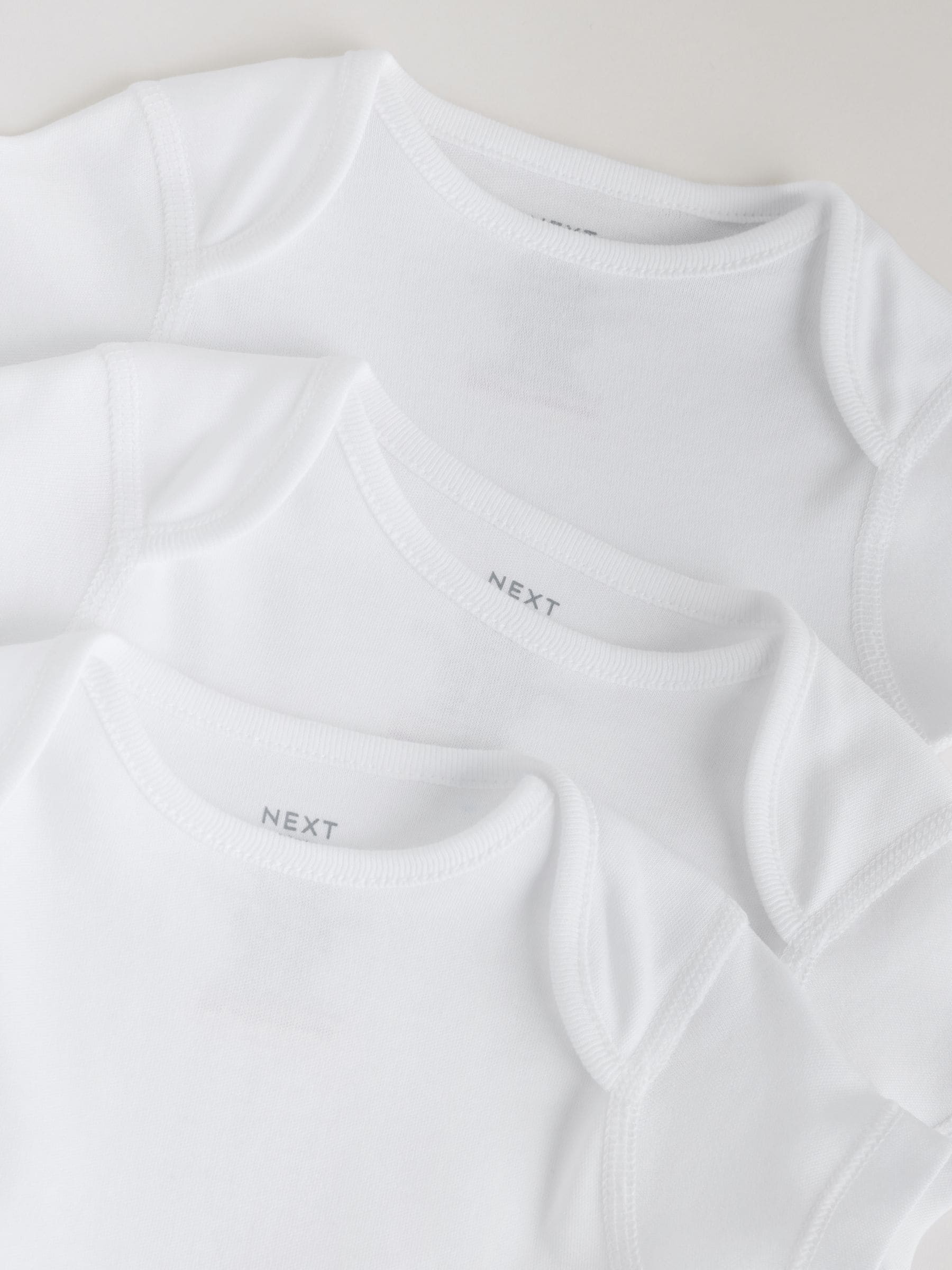 White Kind To Skin Baby Bodysuits 3 Pack image 7