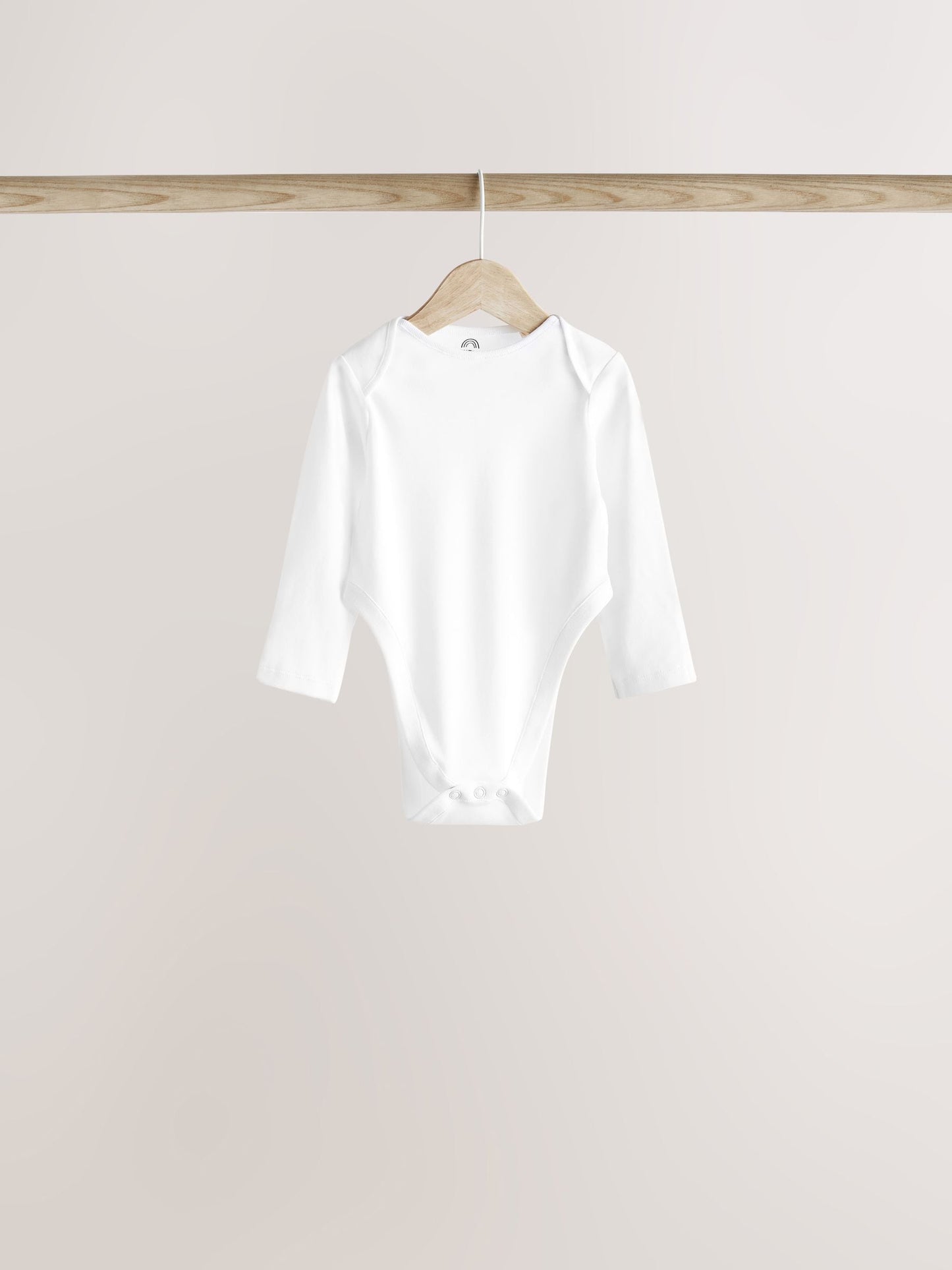White Hip Dysplasia Baby Long Sleeve Bodysuits 5 Pack image 3