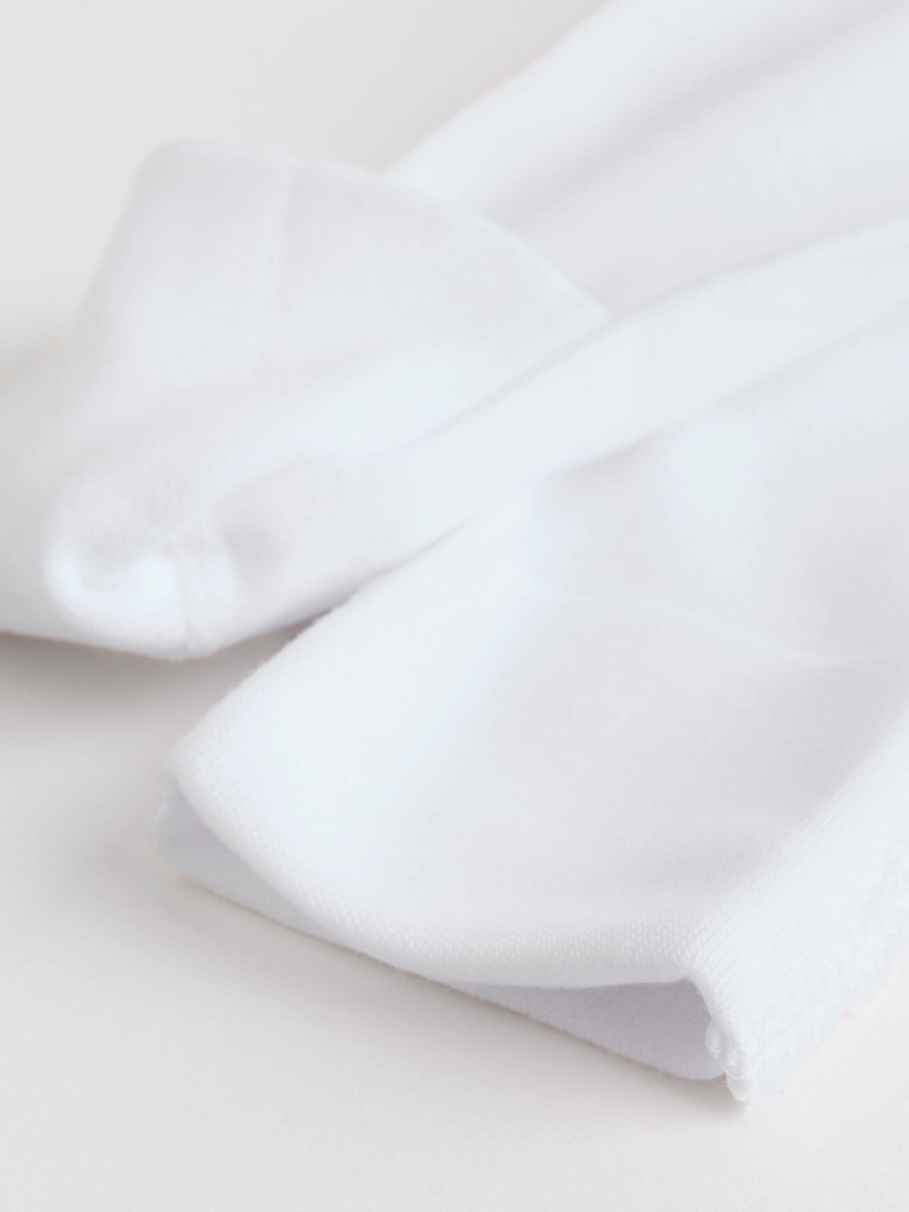 White Kind to Skin Baby Sleepsuits 3 Pack (0-2yrs) image 9