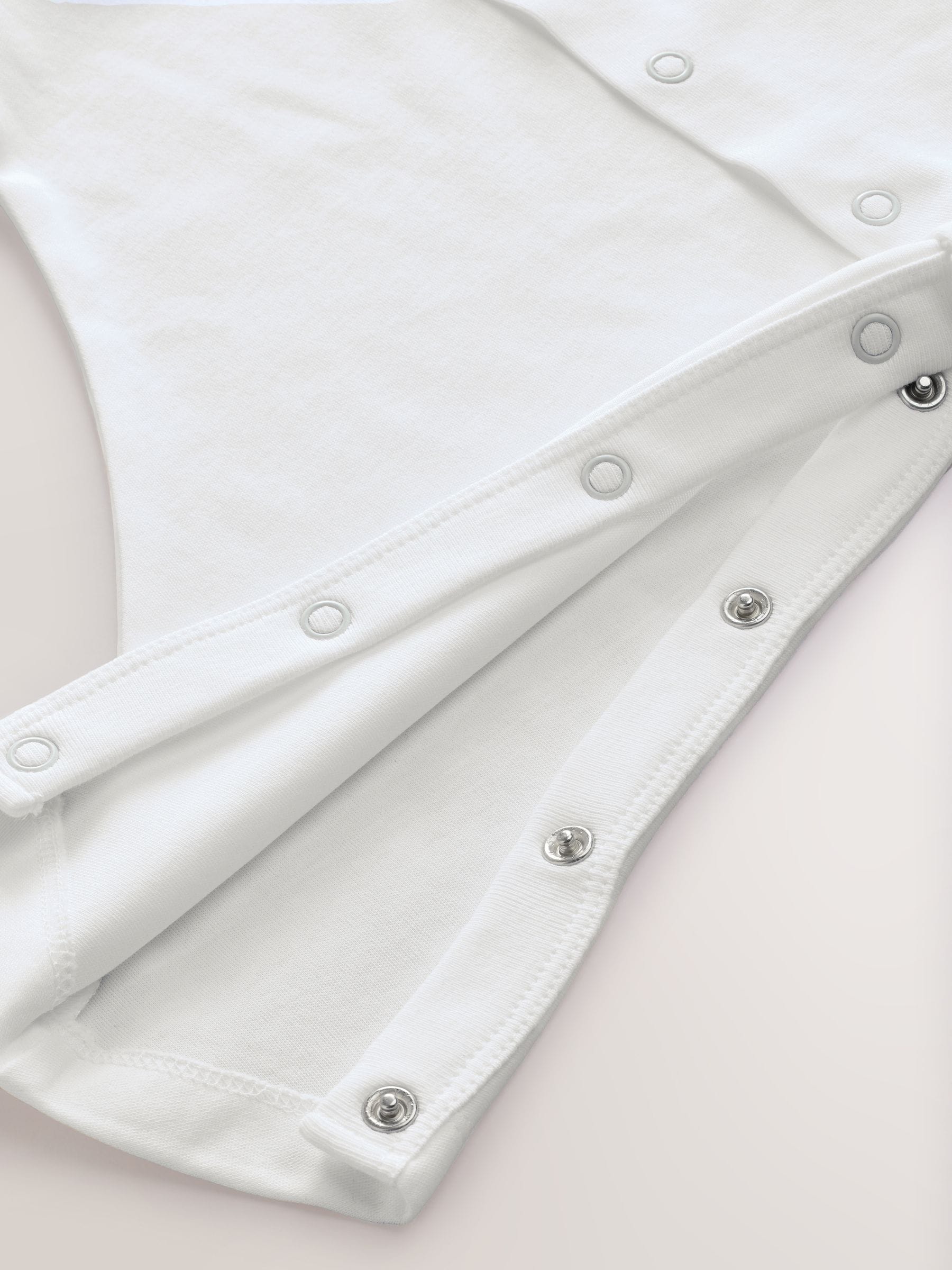 White Hip Dysplasia 100% Cotton Baby Sleepsuits 3 Pack (0-3yrs) image 6