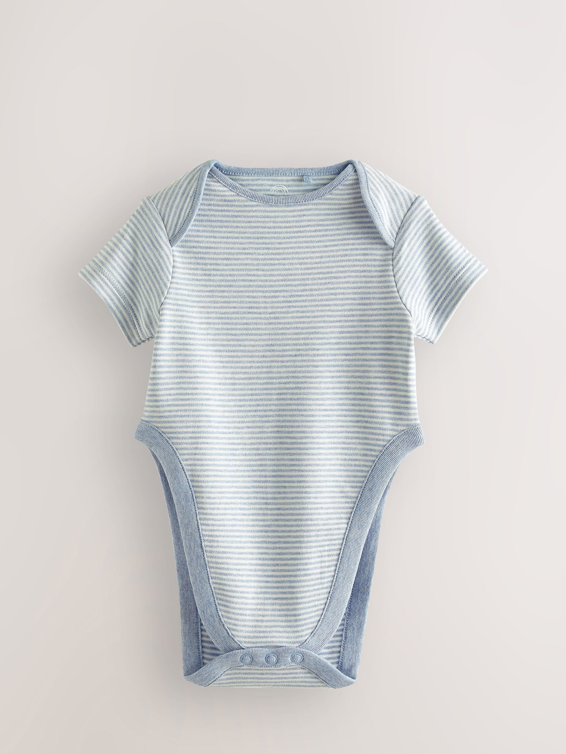 Blue Star Baby Hip Dysplasia Short Sleeve Bodysuits 3 Pack image 3