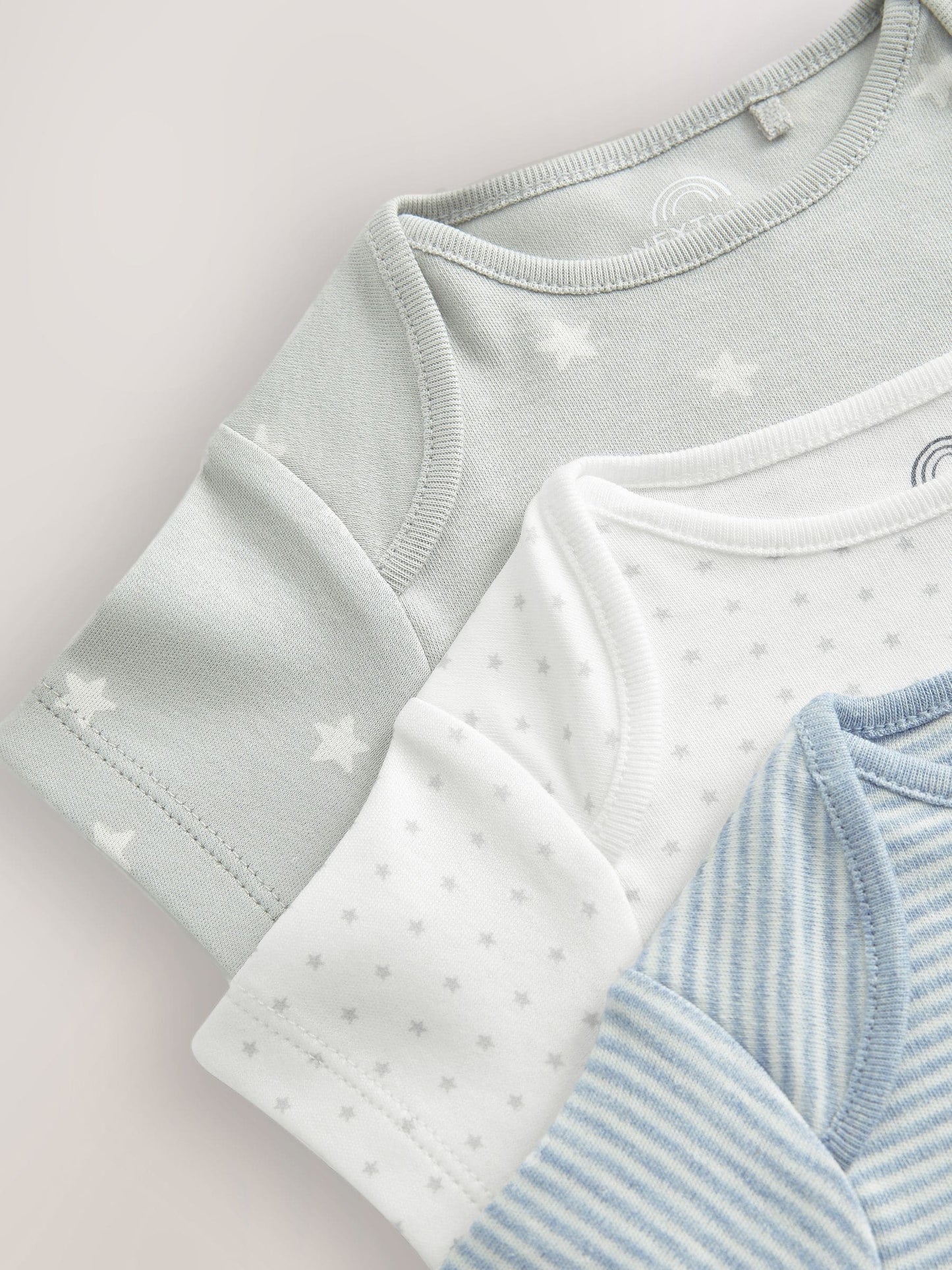 Blue Star Baby Hip Dysplasia Short Sleeve Bodysuits 3 Pack image 8