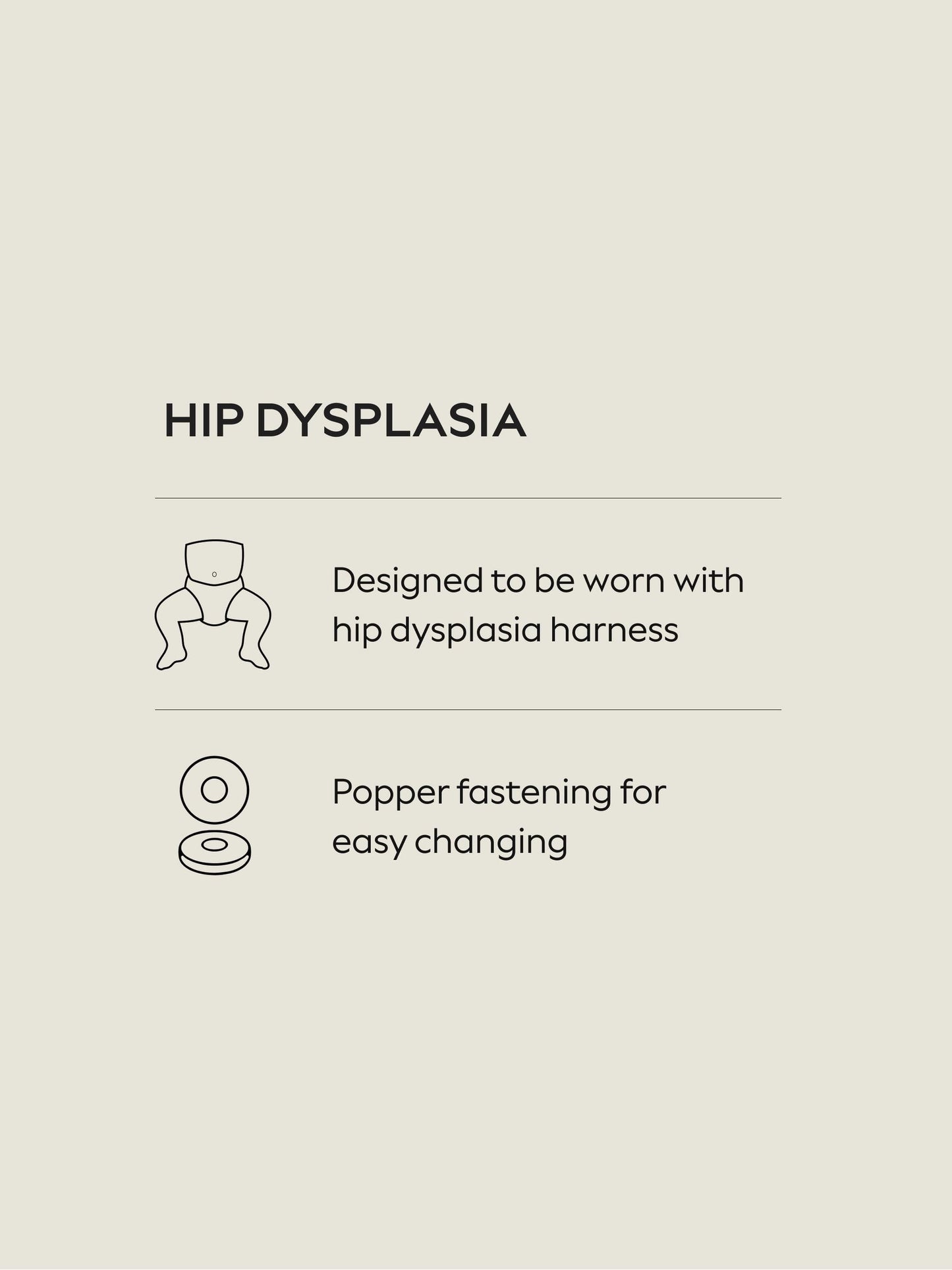 Blue Baby Hip Dysplasia Sleepsuits 3 Pack (0-3yrs)