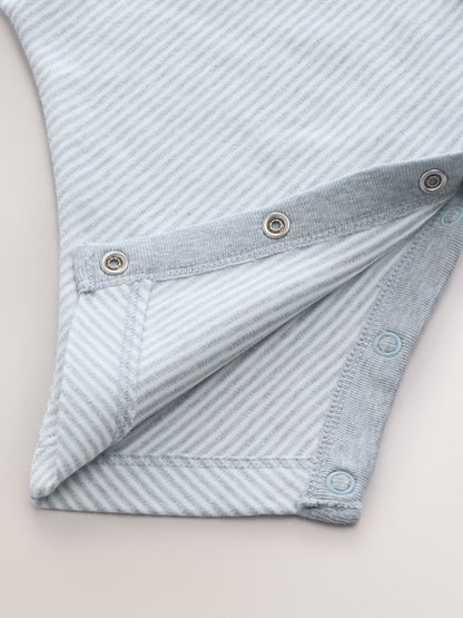 Blue Baby Hip Dysplasia Sleepsuits 3 Pack (0-3yrs)