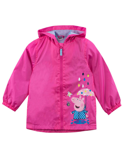 Dsiney Kidz - Character Pink Girls Peppa Pig Jacket image 1