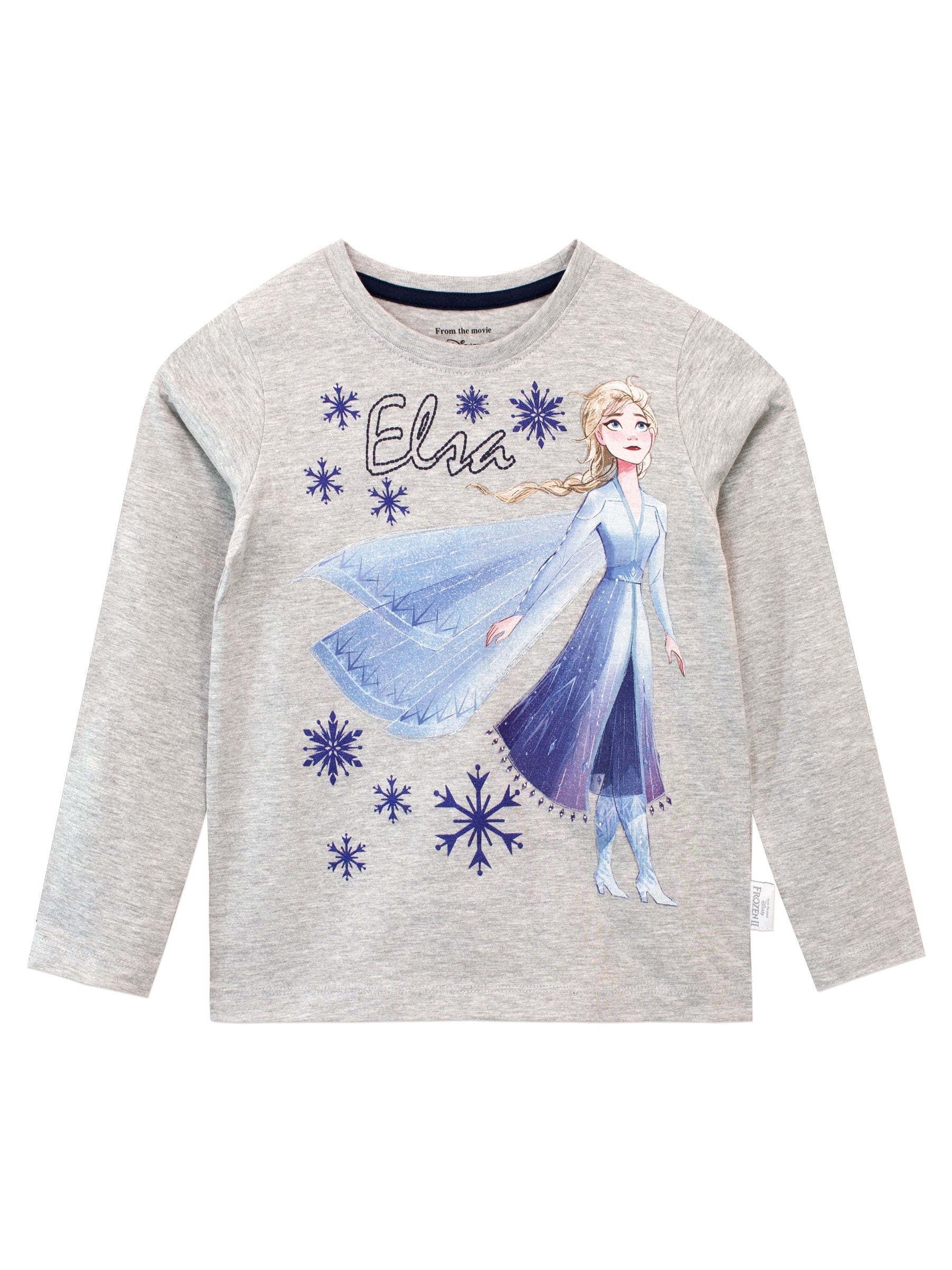 Character Grey Frozen 2 Long Sleeve Top & Leggings Elsa Snowflakes image 2
