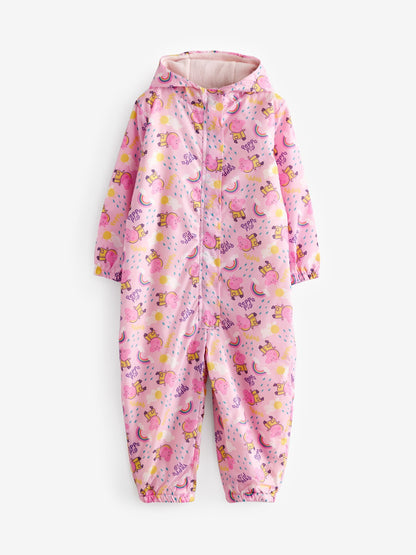 Character Pink Peppa Pig Puddle Suit - image 1