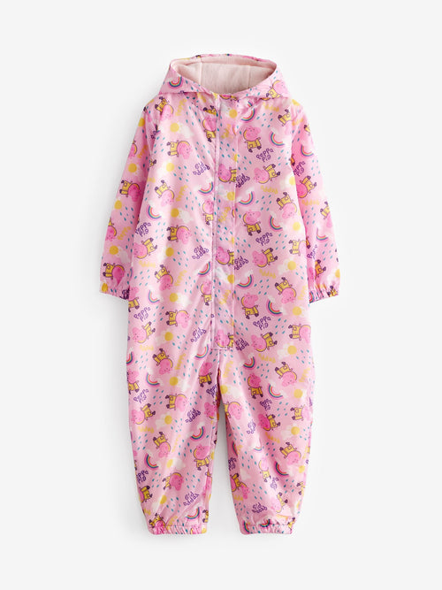 Character Pink Peppa Pig Puddle Suit - image 1