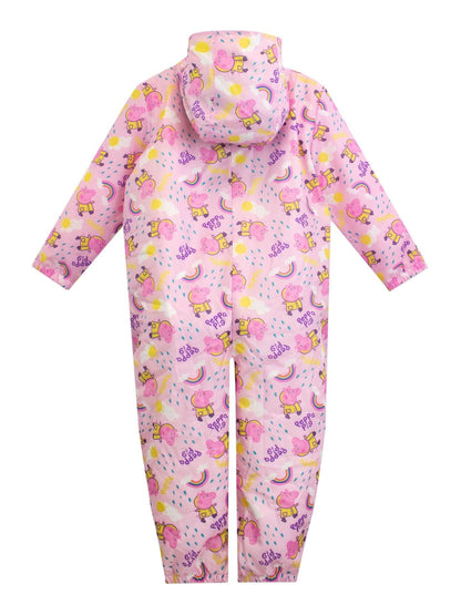 Character Pink Peppa Pig Puddle Suit - image 2