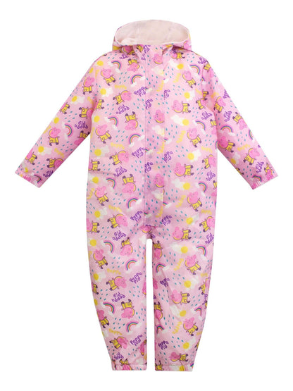 Character Pink Peppa Pig Puddle Suit - image 4