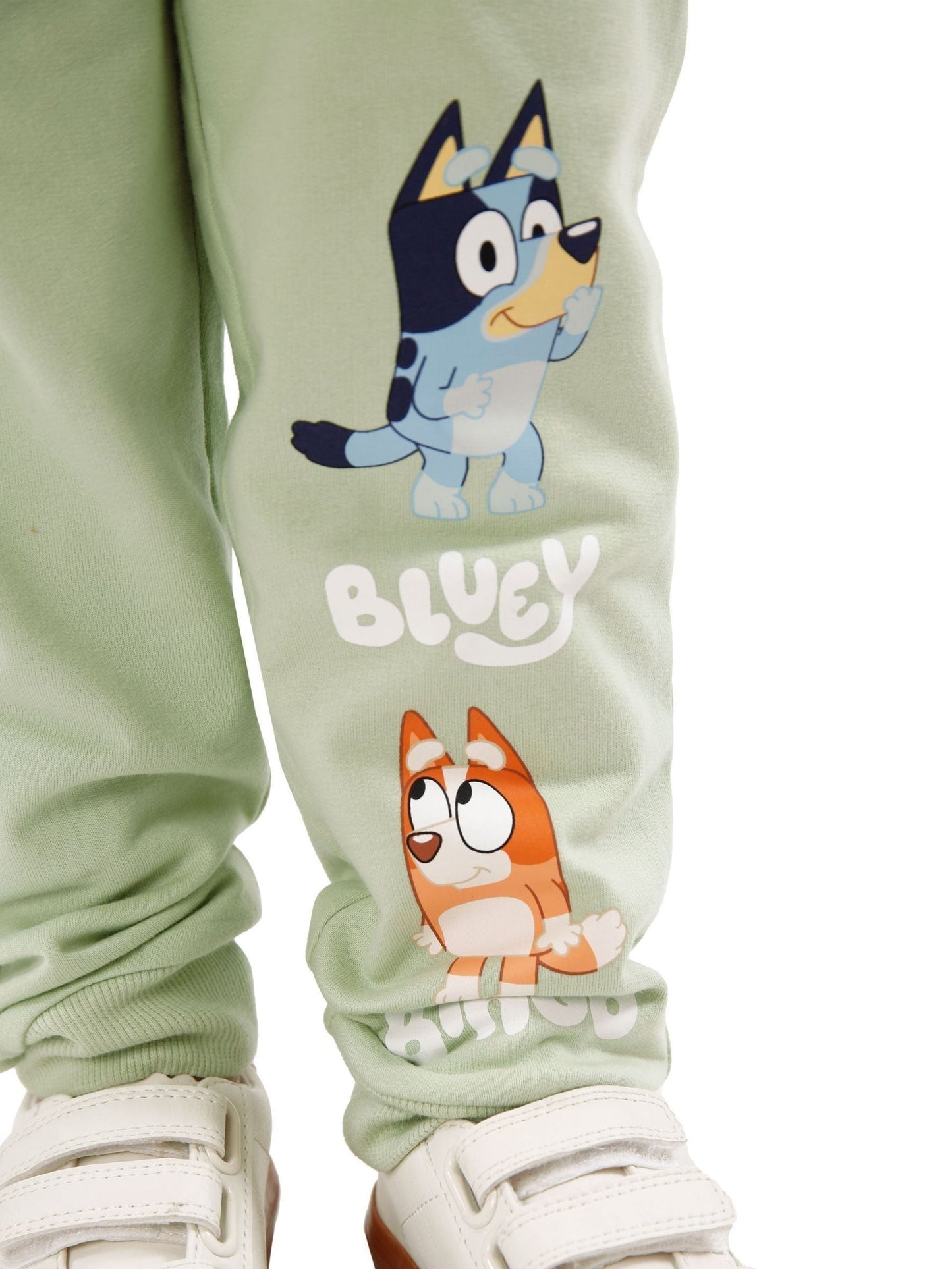 Character Green 100% Cotton Bluey Good Times Sweatshirt & Joggers Set image 2