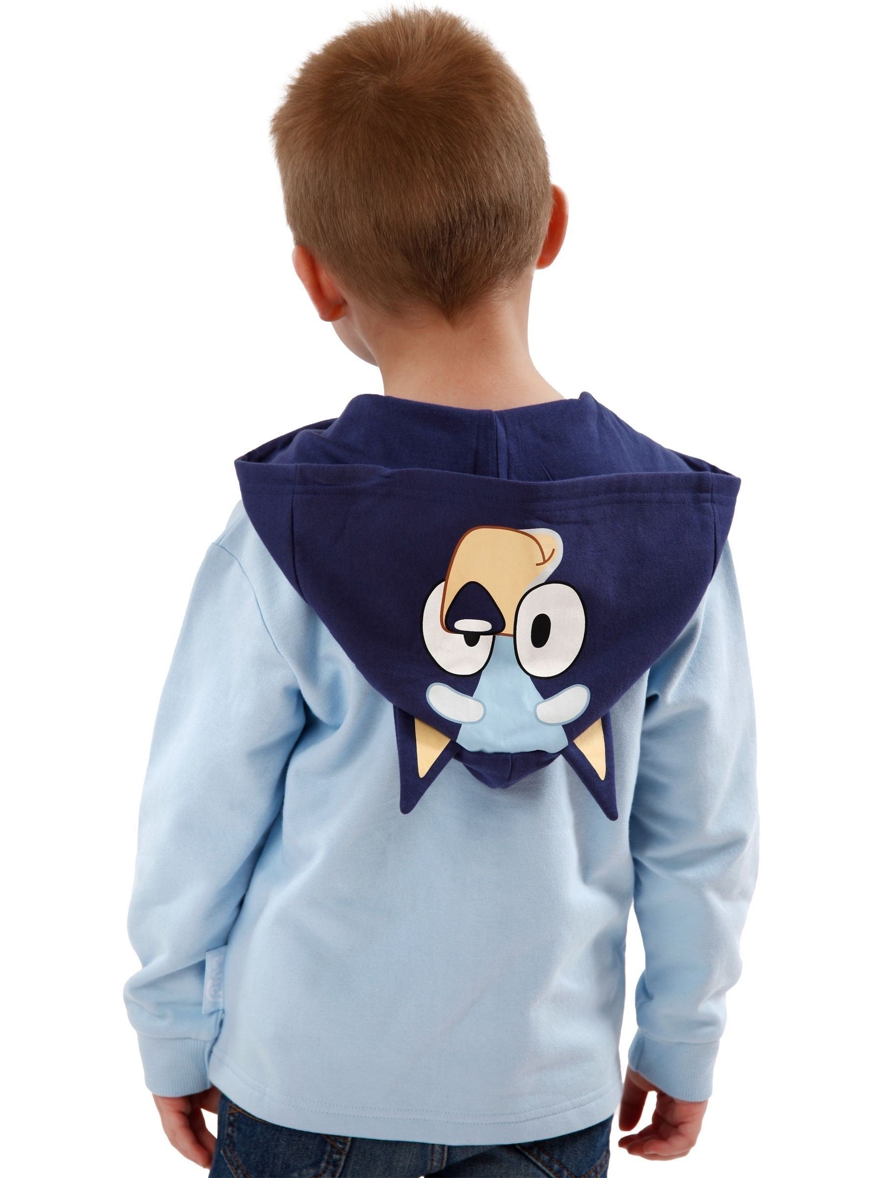 Dsiney Kidz - Character Blue 100% Cotton Zip Up Hoodie image 2