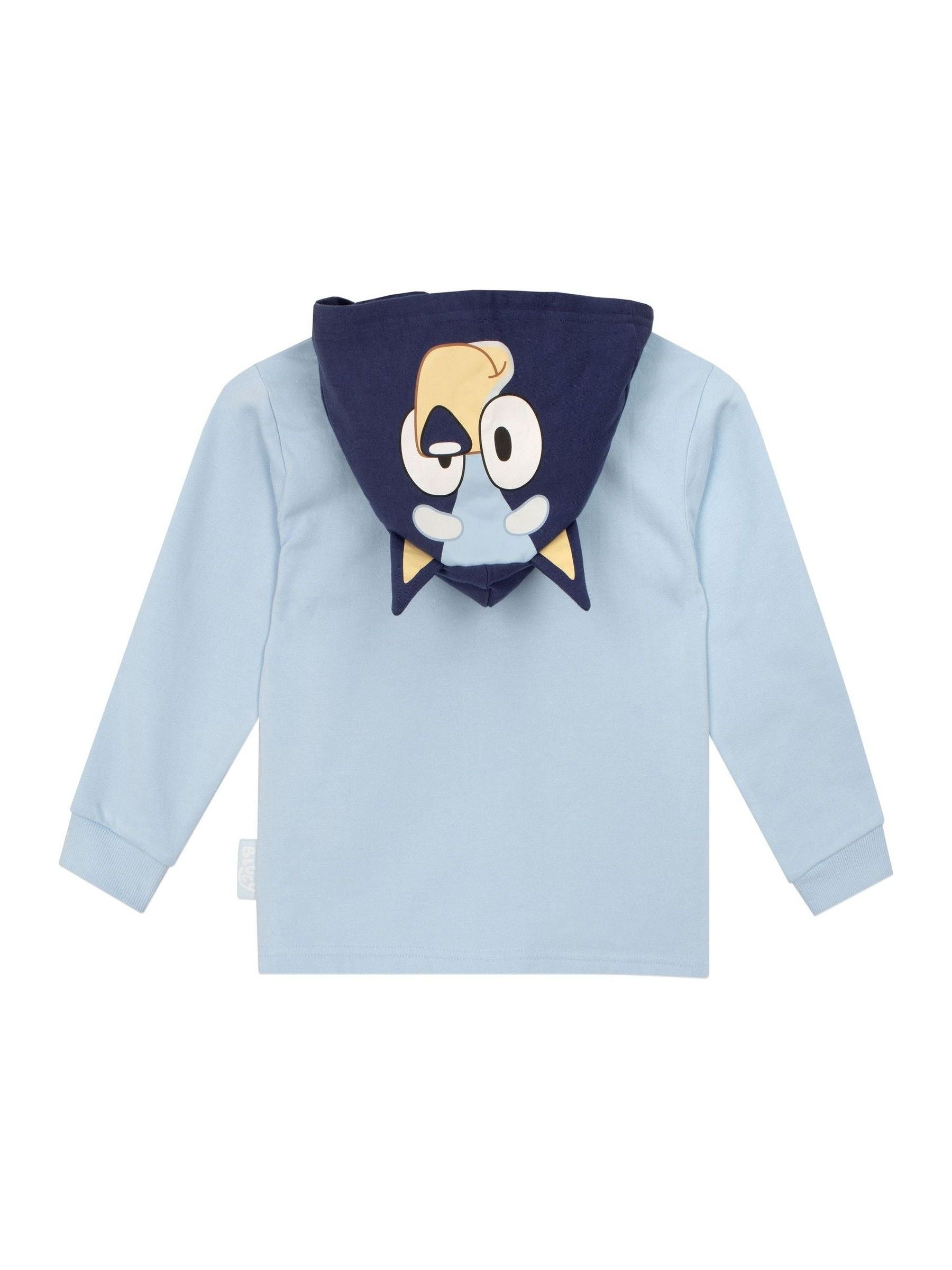Dsiney Kidz - Character Blue 100% Cotton Zip Up Hoodie image 6