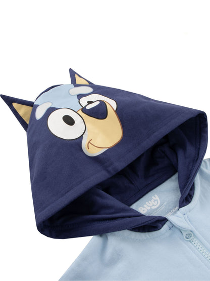 Dsiney Kidz - Character Blue 100% Cotton Zip Up Hoodie image 7