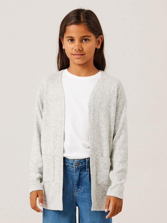 Dsiney Kidz - Name It Grey Open Knit Cardigan image 1