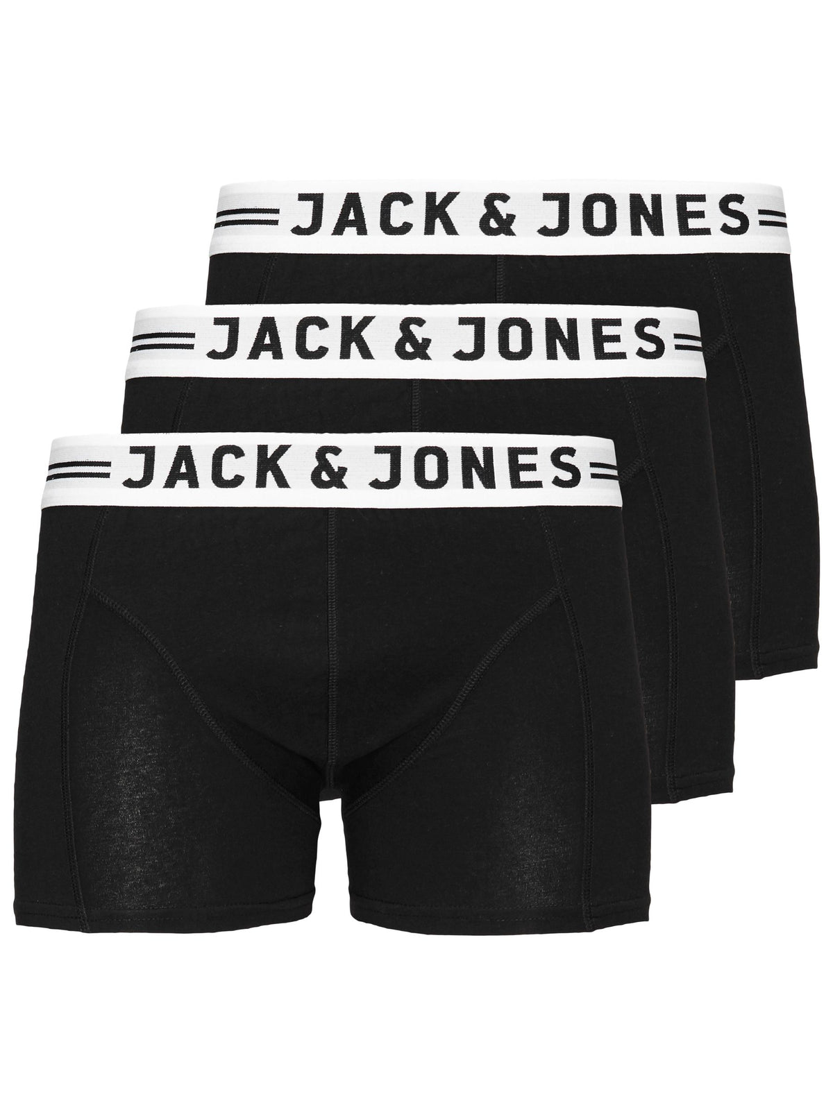 Dsiney Kidz - JACK & JONES Junior Black Boxers 3 Pack image 1