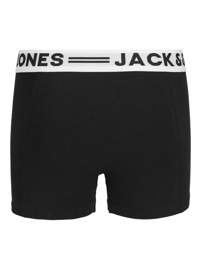 Dsiney Kidz - JACK & JONES Junior Black Boxers 3 Pack image 2