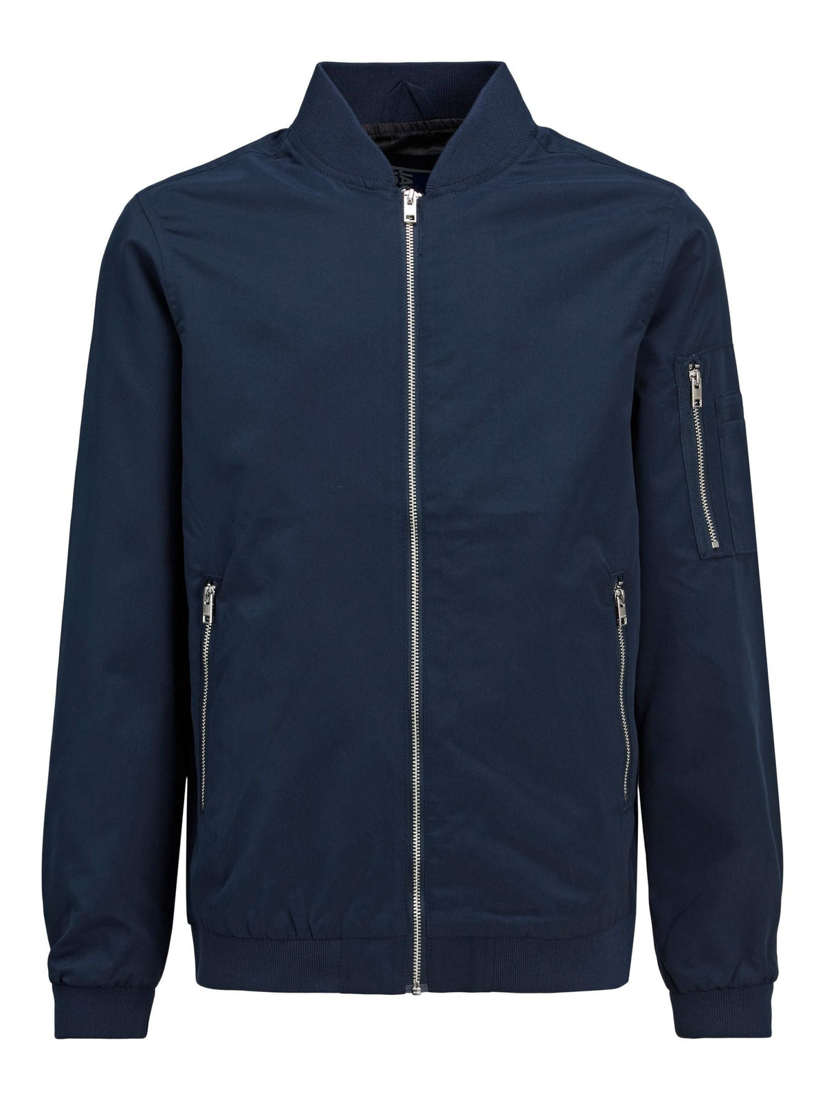 Dsiney Kidz - JACK & JONES JUNIOR Navy Blue Light Weight Bomber Jacket image 4