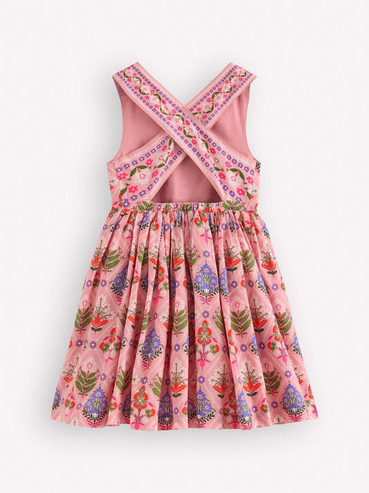 Boden Pink Harper Cross-back Dress image 2
