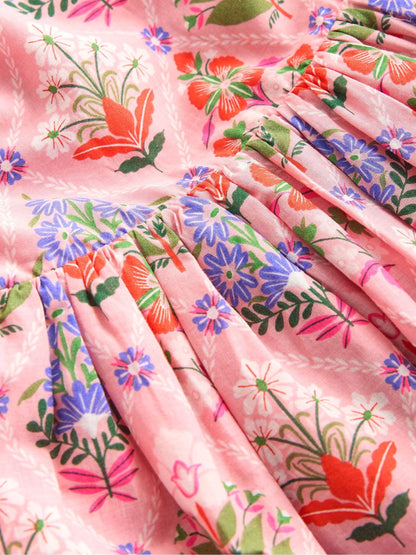 Boden Pink Harper Cross-back Dress image 3