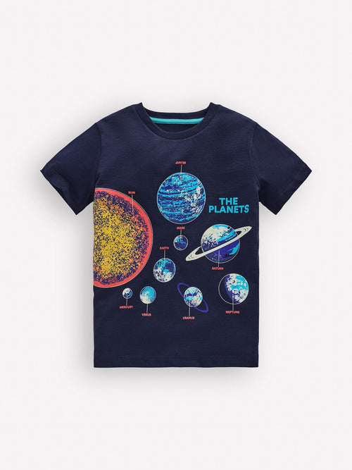 Boden Blue Glow-in-the-Dark T-Shirt image 1