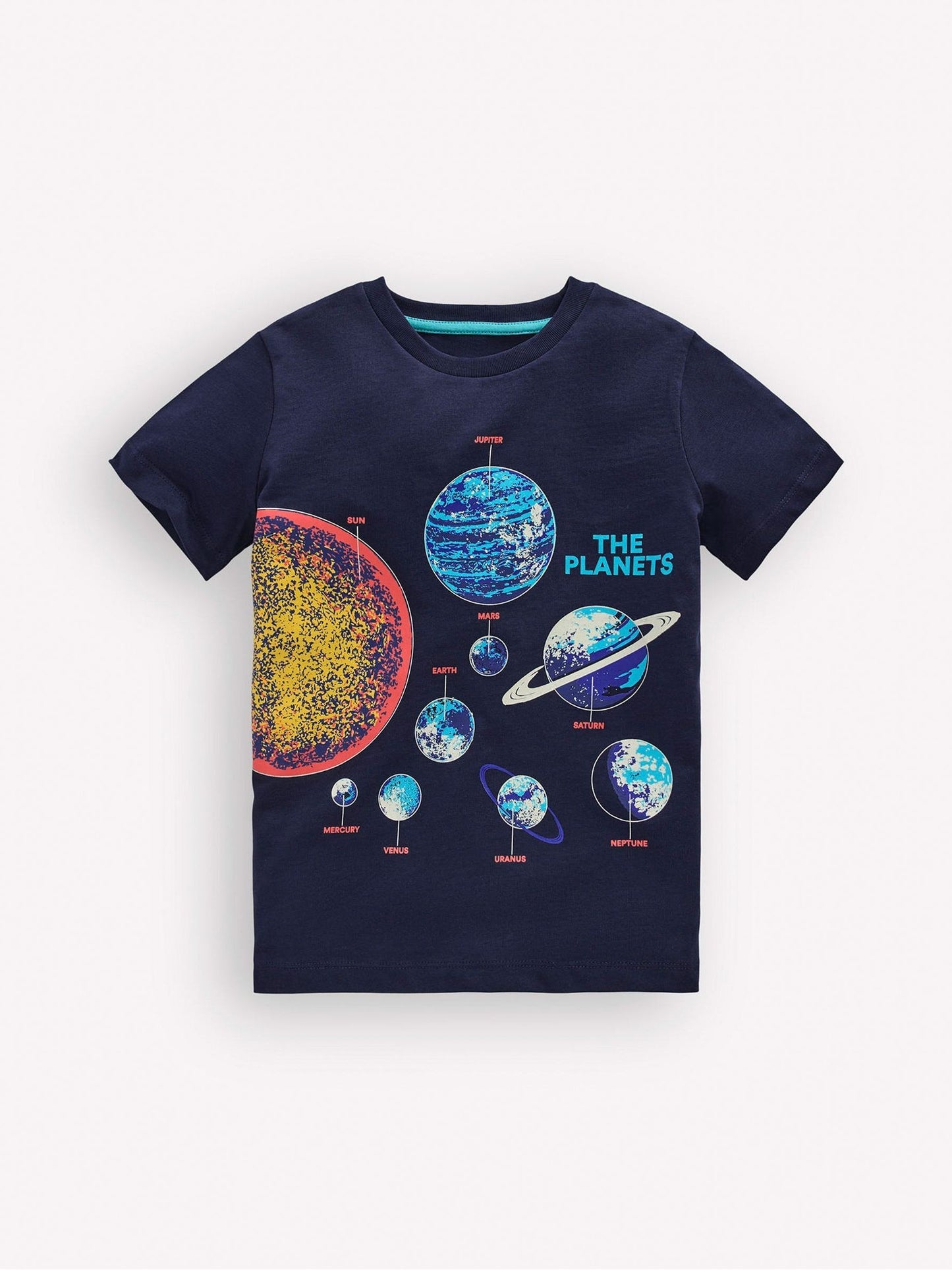 Boden Blue Glow-in-the-Dark T-Shirt image 1