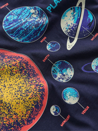 Boden Blue Glow-in-the-Dark T-Shirt image 3
