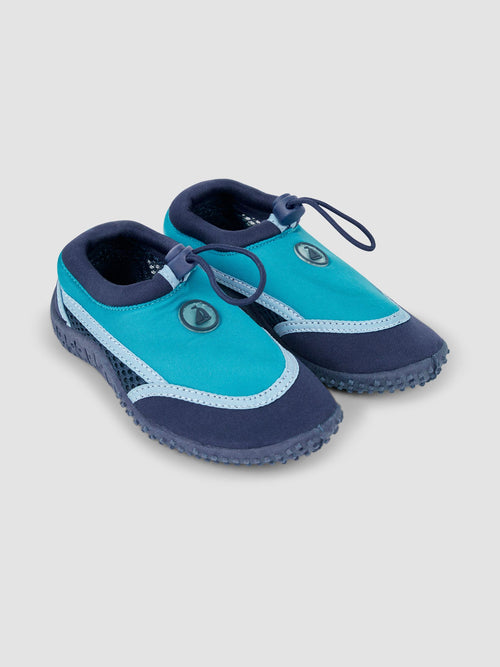 JoJo Maman Bébé Blue Colour Block Beach & Swim Shoes image 1