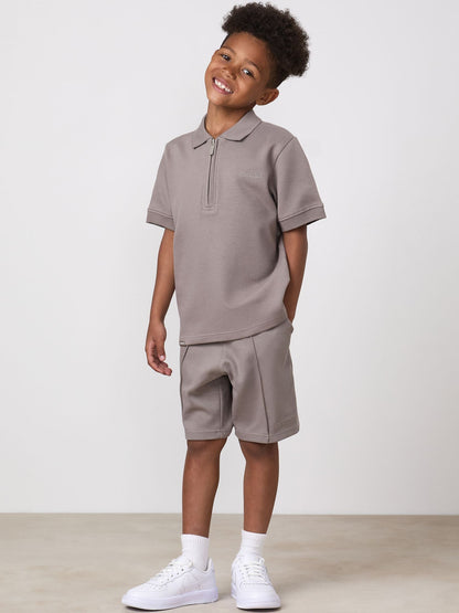 Dsiney Kidz - Gym King Grey Younger Kids Portals Texture Shorts image 1
