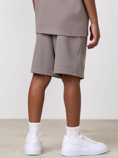 Dsiney Kidz - Gym King Grey Younger Kids Portals Texture Shorts image 2