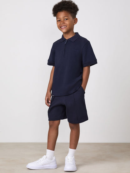Dsiney Kidz - Gym King Blue Younger Kids Portals Texture Shorts image 1