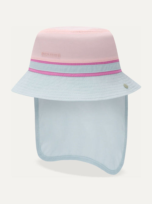 Sealskinz Pink Woodton Kid's Boonie Hat with Neck Protector image 1