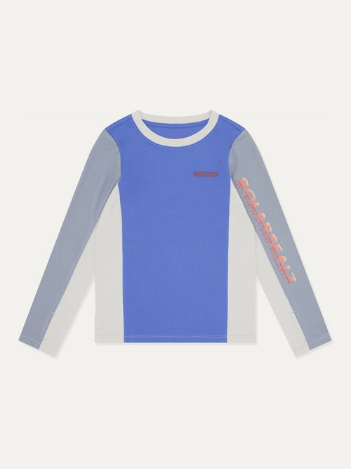 Dsiney Kidz - Sealskinz Blue Barford Kid's Rash Vest image 1