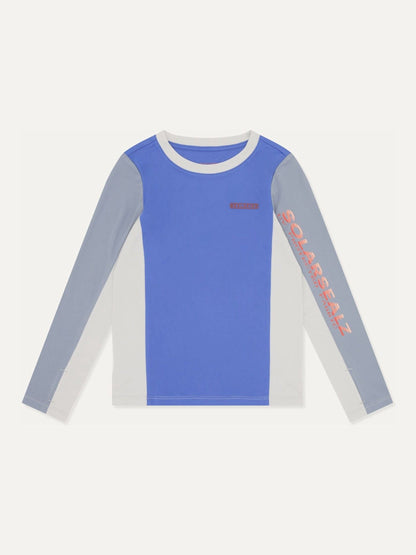 Sealskinz Blue Barford Kid's Rash Vest image 1