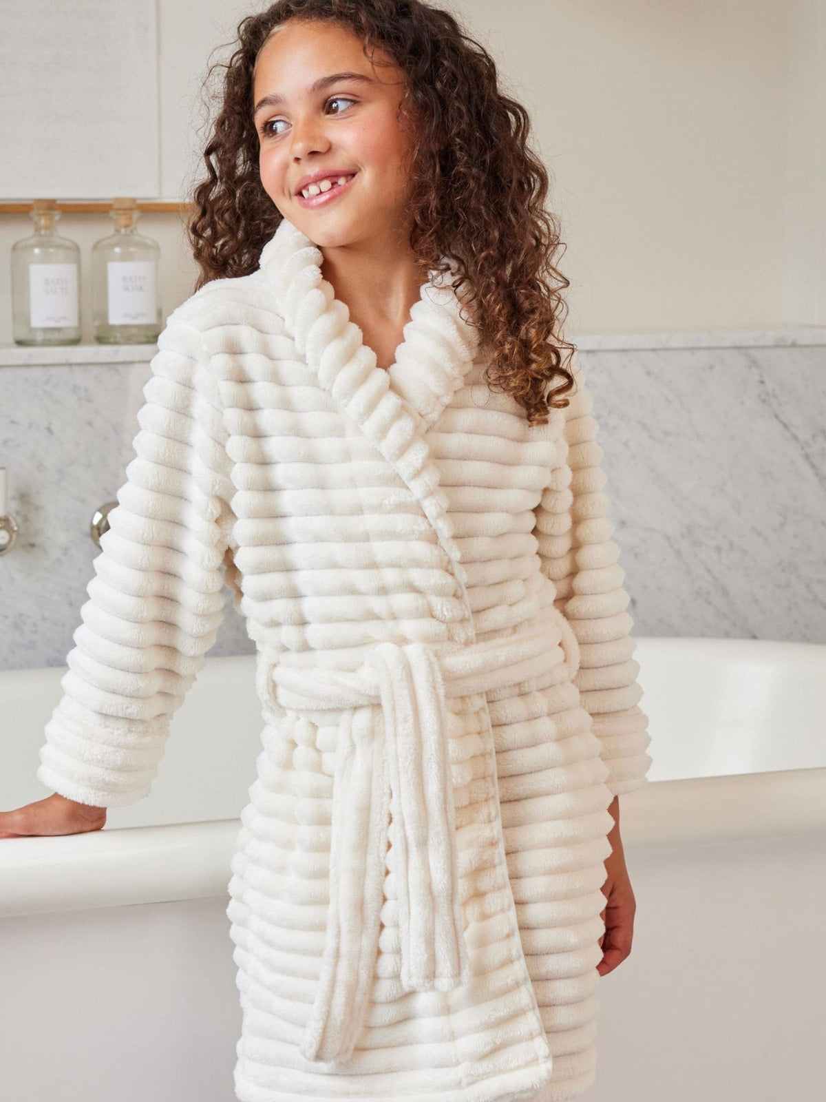 Minijammies Cosy Stripe Robe - image 1