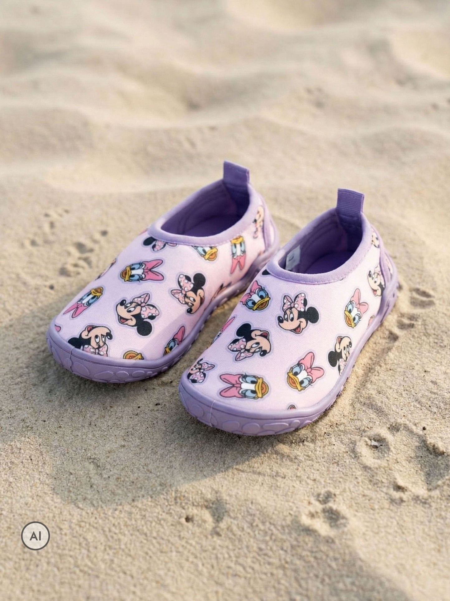 Dsiney Kidz - Vanilla Underground Purple Disney Minnie Mouse And Daisy Duck Aqua Shoes image 3