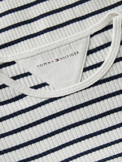 Tommy Hilfiger Blue 3-Pack Essential Long Sleeve Bodysuits Gift Box image 3