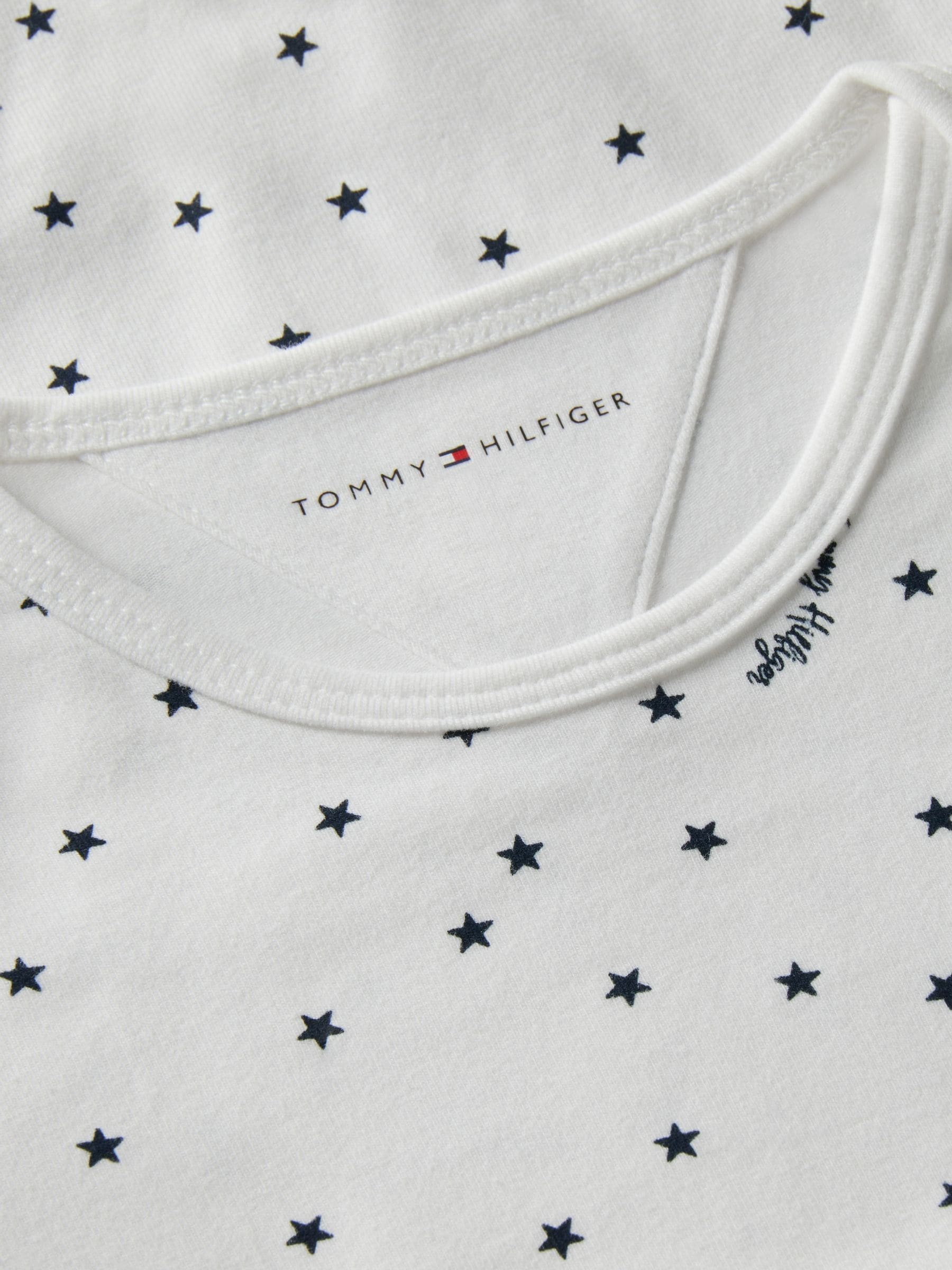 Tommy Hilfiger Blue 3-Pack Essential Long Sleeve Bodysuits Gift Box image 4