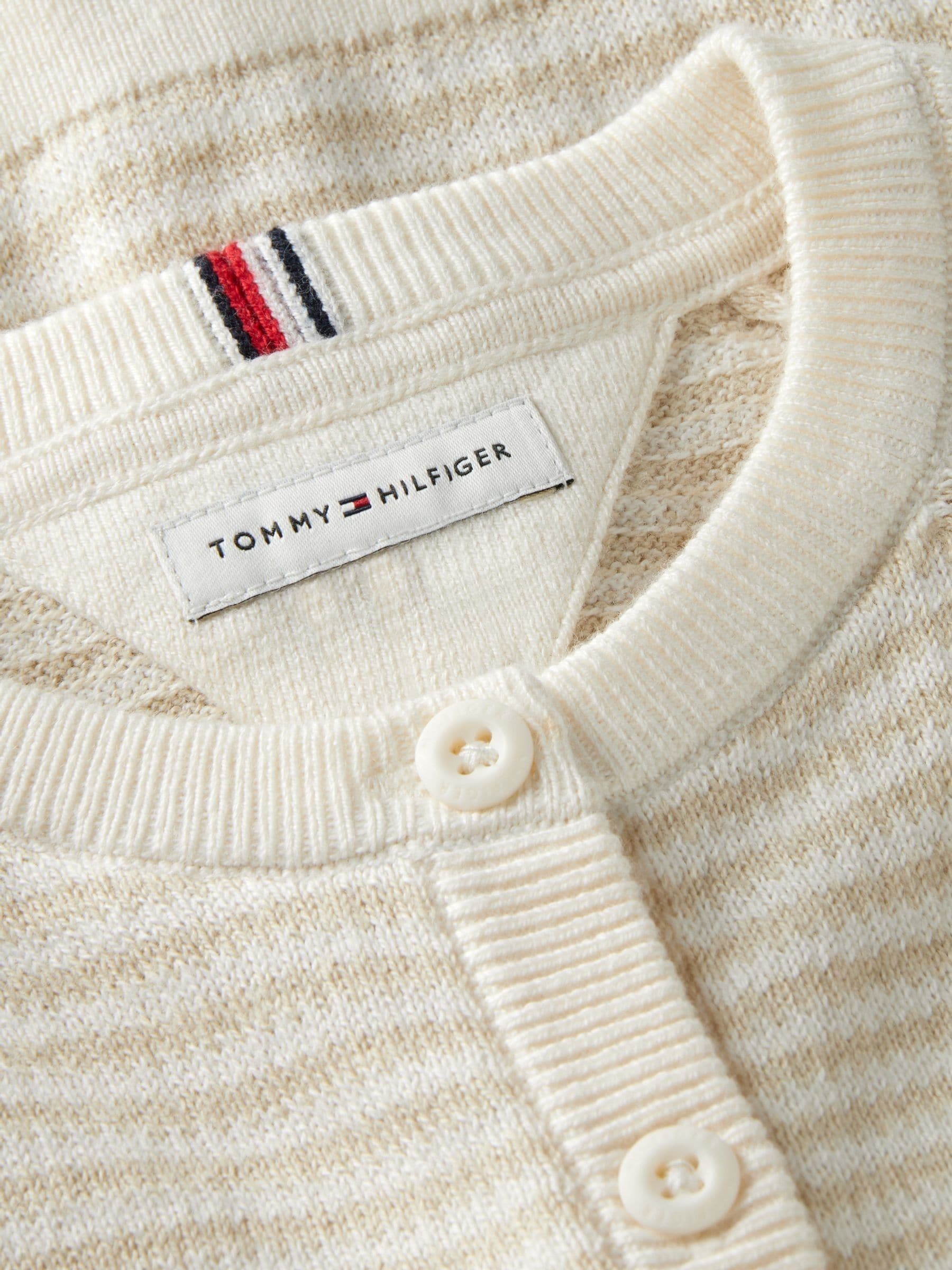 Dsiney Kidz - Tommy Hilfiger White Essential Stripe Cardigan image 3